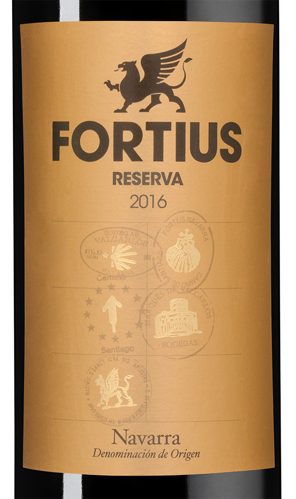 Вино Fortius Reserva, 2016, (135199), Испания, Наварра, красное, сухое, 0.75 л, Фортиус Ресерва, цена 1990 рублей
