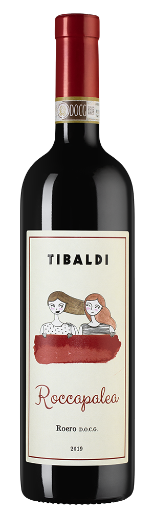 Вино Roccapalea Roero, Tibaldi, 2019, (137389), Италия, Пьемонт, красное, сухое, 0.75 л, Роккапалеа Роэро, цена 7490 рублей