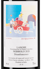 Вино Langhe Nebbiolo Disanfrancesco, (137803), красное сухое, 2020 г., 0.75 л, Ланге Неббиоло Дисанфранческо цена 9990 рублей