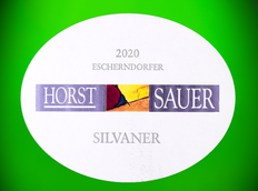 Белое немецкое вино Escherndorfer Silvaner