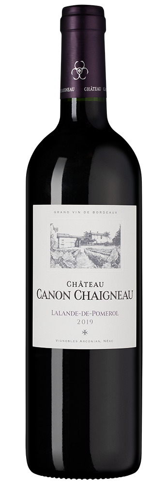 Вино Chateau Canon Chaigneau (Lalande-de-Pomerol), 2019, (142760), Франция, Бордо, красное, сухое, 0.75 л, Шато Канон Шеньё, цена 5790 рублей