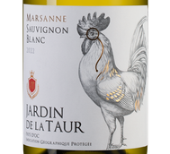 Вино с персиковым вкусом Jardin de la Taur Marsanne Sauvignon blanc
