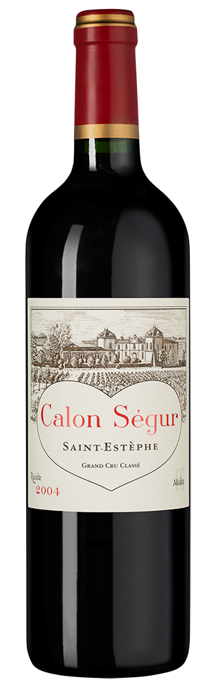 Вино Chateau Calon Segur (Saint-Estephe), 2004, (150329), Франция, Бордо, красное, сухое, 0.75 л, Шато Калон Сегюр, цена 57490 рублей
