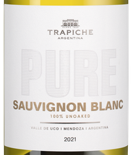 Вино Pure Sauvignon Blanc, (134947), белое сухое, 2021 г., 0.75 л, Пью Совиньон Блан цена 1790 рублей
