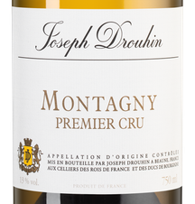 Вино Montagny Premier Cru, (145595), белое сухое, 2022 г., 0.75 л, Монтаньи Премье Крю цена 8490 рублей