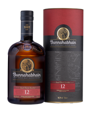 Виски Bunnahabhain Aged 12 Years, (107539), gift box в подарочной упаковке, Односолодовый, Шотландия, 0.7 л, Буннахавен Эйджид 12 Лет цена 13990 рублей