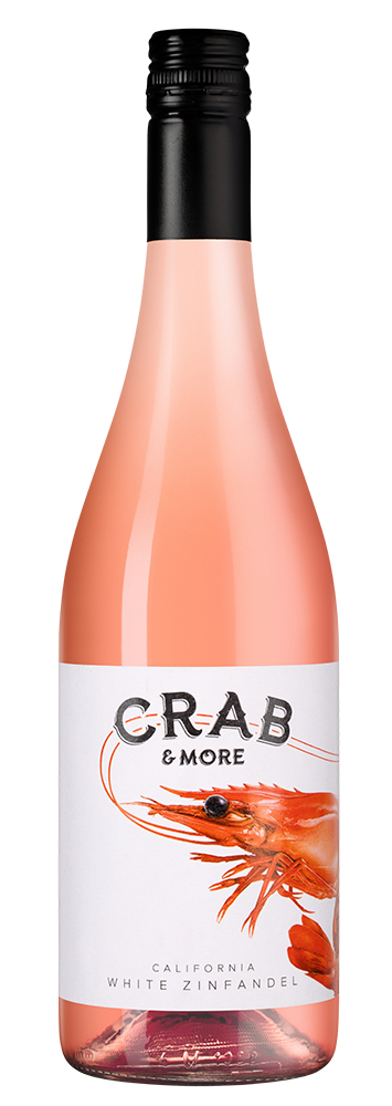 Вино Crab & More White Zinfandel, Bronco Wine Company, (156657), Соединенные Штаты Америки, Калифорния, розовое, полусладкое, 0.75 л, Краб энд Мо Уайт Зинфандель, цена 2290 рублей
