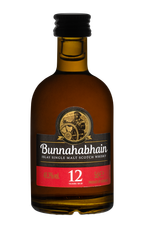 Виски Bunnahabhain Aged 12 Years, (102685), Односолодовый 12 лет, Шотландия, 0.05 л, Буннахавен Эйджид 12 Лет цена 890 рублей