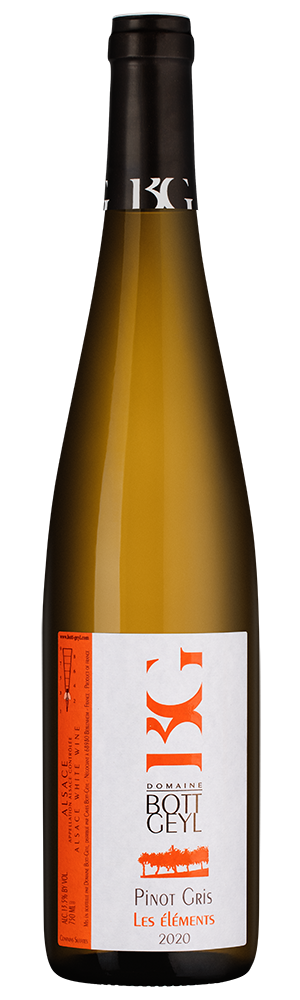Вино Pinot Gris Les Elements, Domaine Bott-Geyl, 2020, (156275), Франция, Эльзас, белое, полусухое, 0.75 л, Пино Гри Лез Элеман, цена 6490 рублей