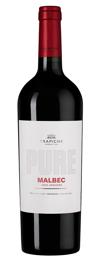 Вино Pure Malbec, Trapiche, 2024, (157608), Аргентина, Мендоса, красное, сухое, 0.75 л, Пьюр Мальбек, цена 2190 рублей