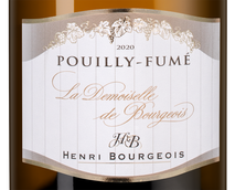 Вина Франции Pouilly-Fume La Demoiselle de Bourgeois