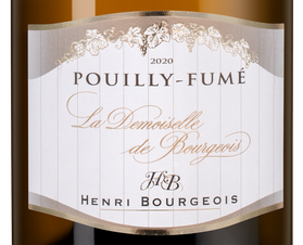 Вино Pouilly-Fume La Demoiselle de Bourgeois, (141635), белое сухое, 2020 г., 0.75 л, Пуйи-Фюме Ля Демуазель де Буржуа цена 8990 рублей