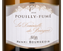Сухое вино Совиньон блан Pouilly-Fume La Demoiselle de Bourgeois