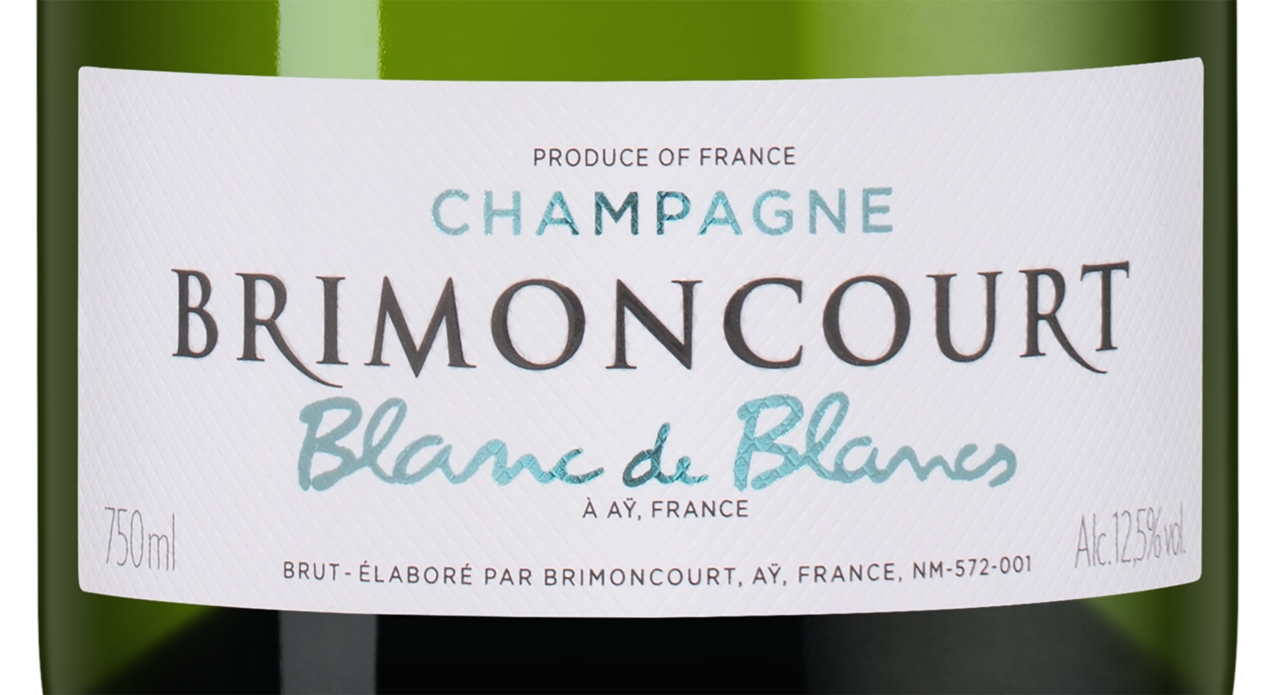 Шампанское Blanc de Blancs, Brimoncourt, (141207), Франция, Шампань, белое, экстра брют, 0.75 л, Блан де Блан, цена 13643 рублей