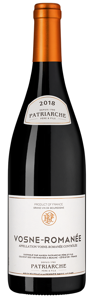 Вино Vosne-Romanee, Patriarche, 2018, (152953), Франция, Бургундия, красное, сухое, 0.75 л, Вон Романе, цена 29990 рублей