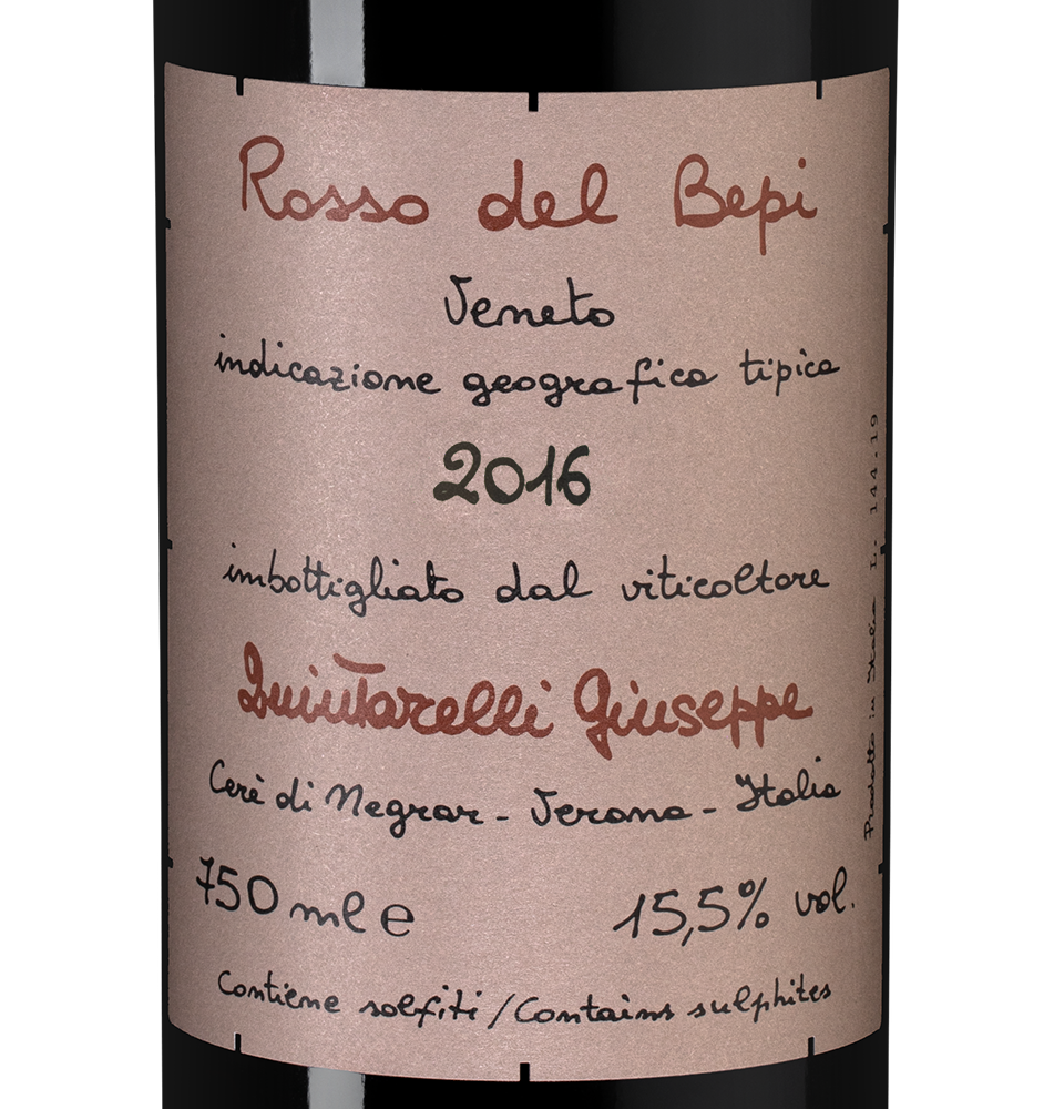 Вино Rosso del Bepi, Giuseppe Quintarelli, 2016, (152028), Италия, Венето, красное, сухое, 0.75 л, Россо дель Бепи, цена 49990 рублей