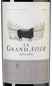 Красные полусухие французские вина Le Grand Noir Malbec