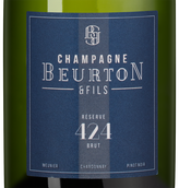 Французское шампанское и игристое вино Reserve 424 Brut