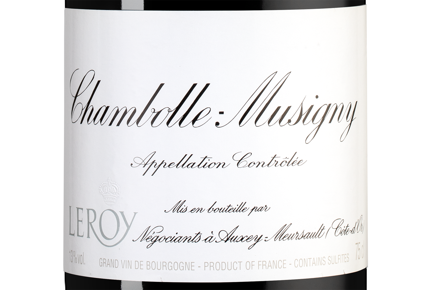 Вино Chambolle-Musigny, Maison Leroy, 2014, (126992), Франция, Бургундия, красное, сухое, 0.75 л, Шамболь-Мюзиньи, цена 349990 рублей