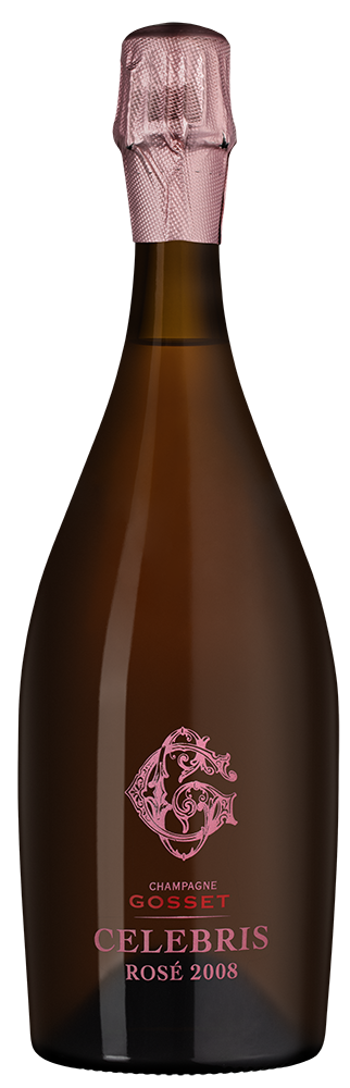 Шампанское Gosset Celebris Rose Brut, 2008, (152673), Франция, Шампань, розовое, брют, 0.75 л, Селебрис Розе Брют, цена 54990 рублей