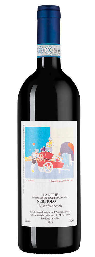 Вино Langhe Nebbiolo Disanfrancesco, Roberto Voerzio, 2021, (151650), Италия, Пьемонт, красное, сухое, 0.75 л, Ланге Неббиоло Дисанфранческо, цена 13490 рублей