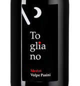 Вино с лакричным вкусом Togliano Merlot Volpe Pasini