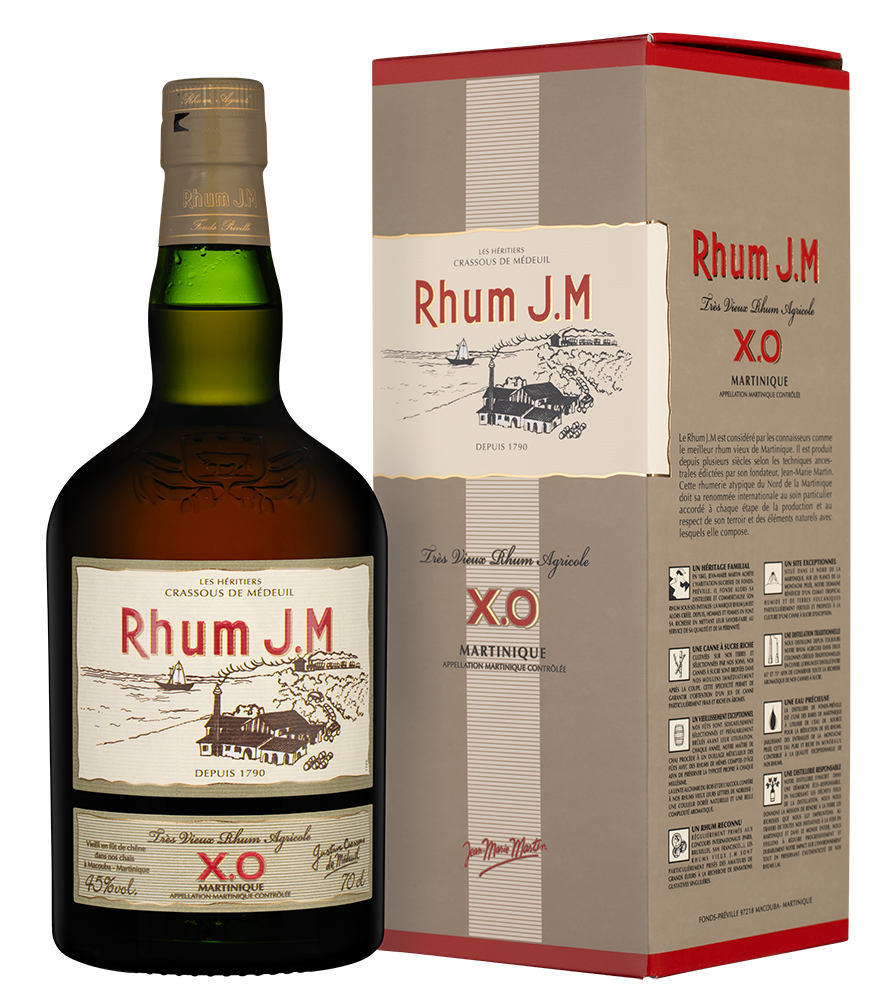 Ром Rhum J.M Х.O в подарочной упаковке, (141315), Франция, Мартиника, 0.7 л, Ром Джей Эм Экс О, цена 14990 рублей