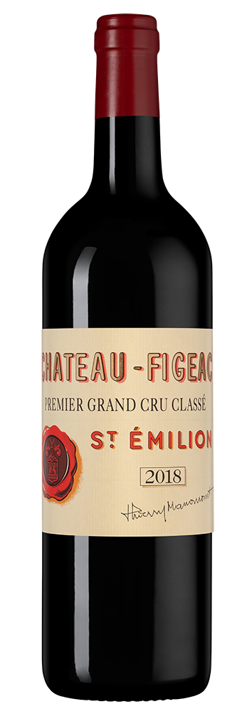 Вино Chateau Figeac (Saint-Emilion), 2018, (141237), Франция, Бордо, красное, сухое, 0.75 л, Шато Фижак, цена 99990 рублей