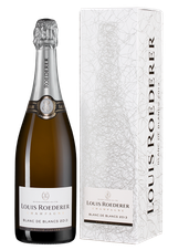Шампанское Louis Roederer Brut Blanc de Blancs, (112713), gift box в подарочной упаковке, белое брют, 2013 г., 0.75 л, Блан де Блан Брют цена 16990 рублей