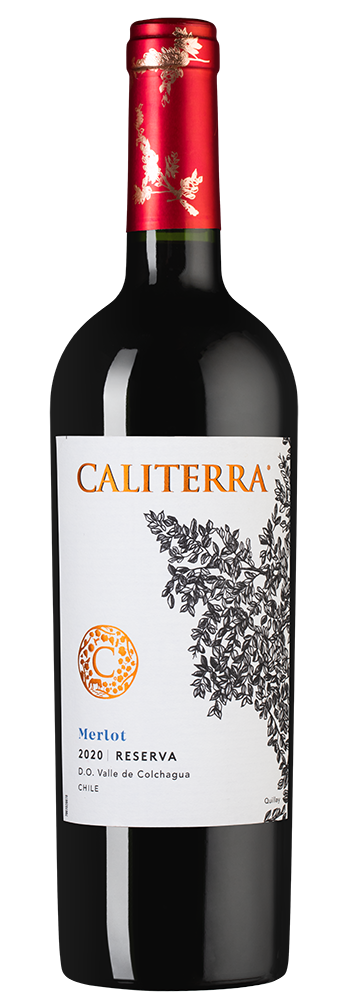 Вино Merlot Reserva, Caliterra, 2020, (127463), Чили, Центральная Долина, красное, сухое, 0.75 л, Мерло Ресерва, цена 2190 рублей