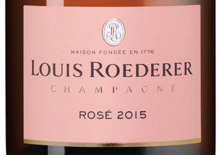 Шампанское Louis Roederer Brut Rose, (132218), розовое брют, 2015 г., 0.75 л, Розе Брют цена 21490 рублей