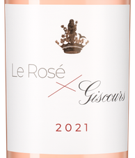 Вино Le Rose Giscours, (134652), розовое сухое, 2021 г., 0.75 л, Ле Розе Жискур цена 6890 рублей