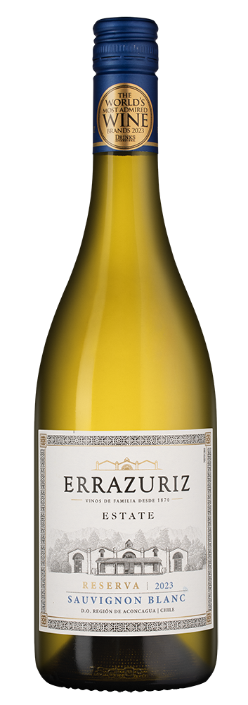 Вино Sauvignon Blanc Estate Series, Errazuriz, 2023, (147682), Чили, Аконкагуа, белое, сухое, 0.75 л, Совиньон Блан Эстейт Сериез, цена 1743 рублей