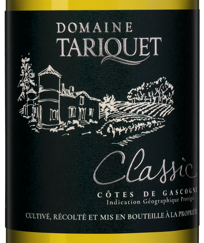 Вино Classic, Domaine Tariquet, 2023, (149672), Франция, Юго-Запад, белое, сухое, 0.75 л, Классик, цена 2243 рублей