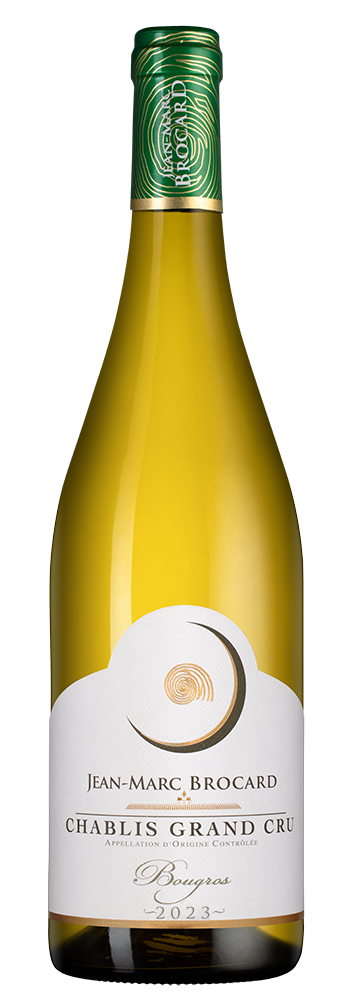 Вино Chablis Grand Cru Bougros, Jean-Marc Brocard (Domaine Sainte-Claire), 2023, (153138), Франция, Бургундия, белое, сухое, 0.75 л, Шабли Гран Крю Бугро, цена 22490 рублей