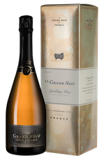 Игристое вино Le Grand Noir Brut Reserve, (114573), gift box в подарочной упаковке, белое брют, 0.75 л, Ле Гран Нуар Брют Резерв цена 1890 рублей