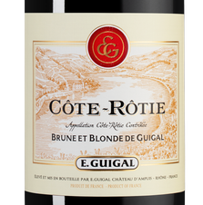 Вино Cote-Rotie Brune et Blonde de Guigal, (122143), красное сухое, 2017 г., 0.75 л, Кот-Роти Брюн э Блонд де Гигаль цена 19990 рублей