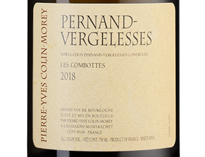 Вино Pernand-Vergelesses Les Combottes , (125167), белое сухое, 2018 г., 0.75 л, Пернан-Вержелес Ле Комбот цена 10750 рублей