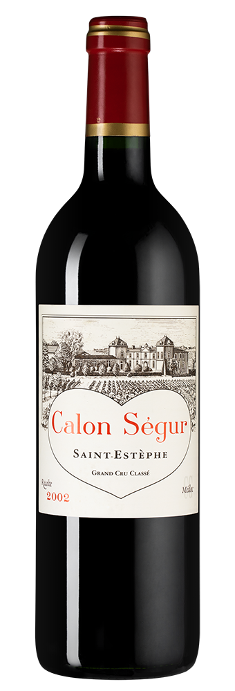 Вино Chateau Calon Segur, 2002, (104627), Франция, Бордо, красное, сухое, 0.75 л, Шато Калон Сегюр, цена 52490 рублей