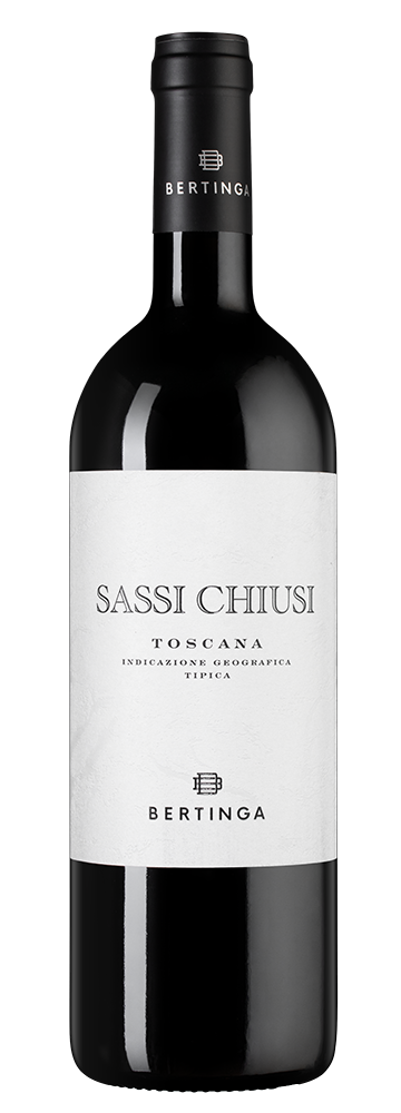 Вино Sassi Chiusi, Bertinga, 2018, (143953), Италия, Тоскана, красное, сухое, 0.75 л, Сасси Кьюзи, цена 6790 рублей