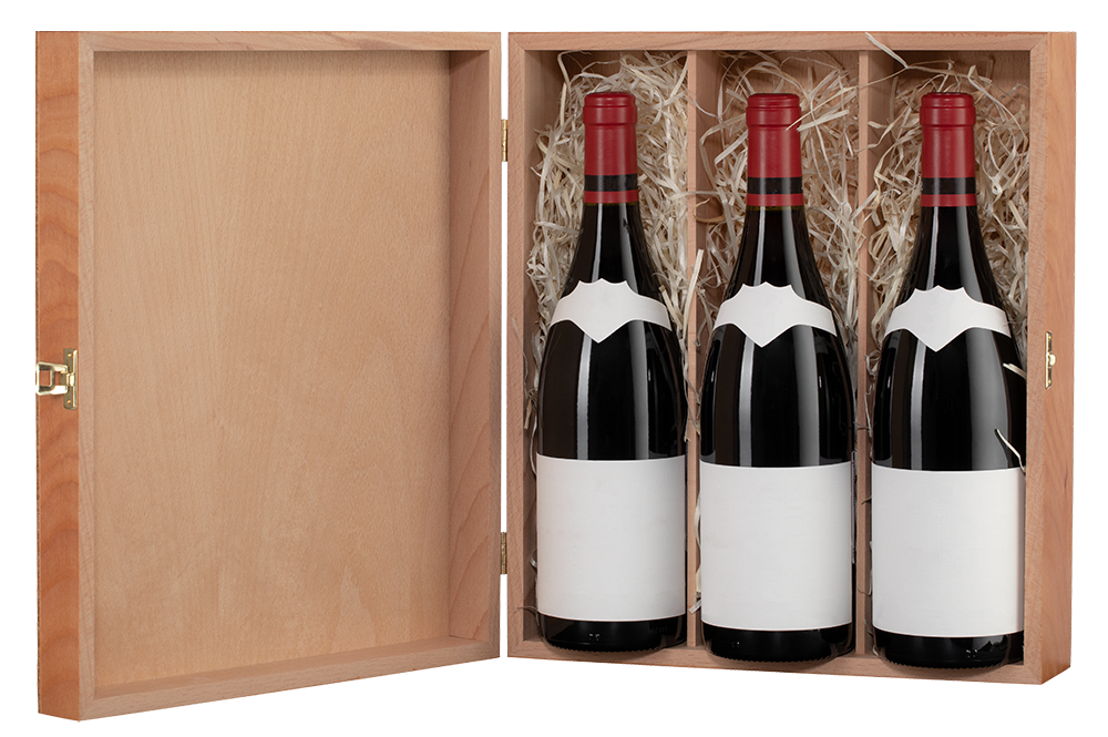 Футляр для 3-х бутылок 0.75 л, Бургонь (бук), (90706), Россия, Футляр на 3 бут. Бургонь (бук) Ф0048, цена 4990 рублей