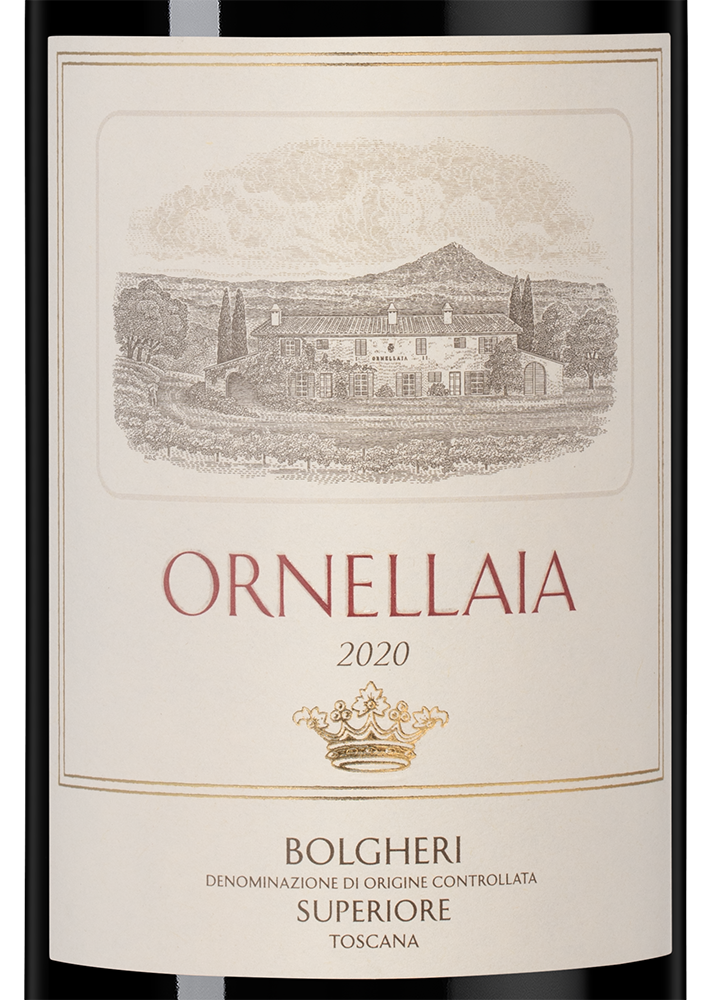 Вино Ornellaia, 2020, 0.375л, (143629), Италия, Тоскана, красное, сухое, 0.375 л, Орнеллайя, цена 39990 рублей