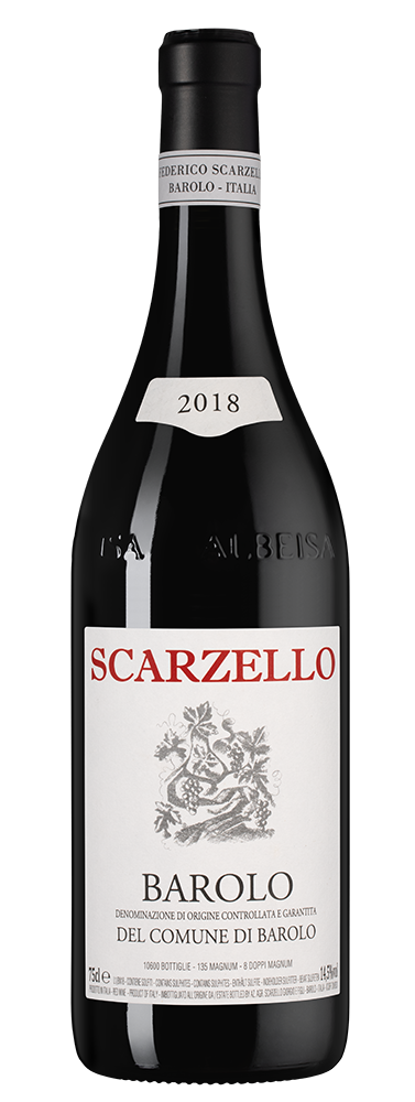 Вино Barolo del Comune di Barolo, Scarzello, 2018, (141578), Италия, Пьемонт, красное, сухое, 0.75 л, Бароло дель Комуне ди Бароло, цена 16490 рублей