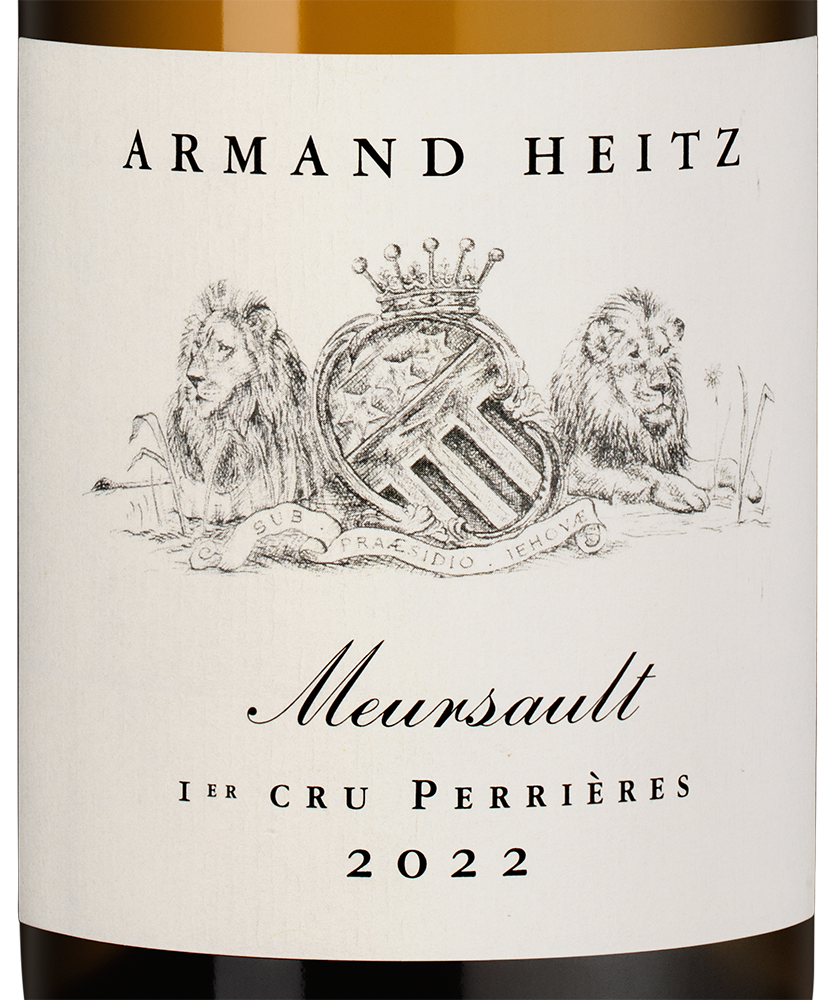 Вино Meursault Premier Cru Perrieres, Armand Heitz, 2022, (156157), Франция, Бургундия, белое, сухое, 0.75 л, Мерсо Премье Крю Перрьер, цена 64990 рублей