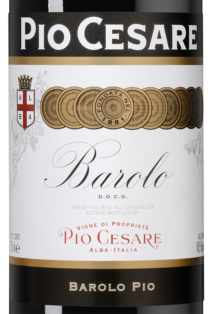 Вино Barolo, Pio Cesare, 2018, (136436), Италия, Пьемонт, красное, сухое, 0.75 л, Бароло, цена 17490 рублей