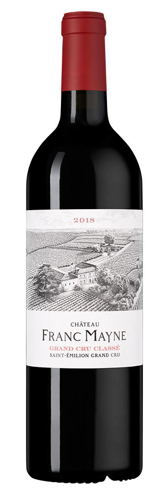Вино Chateau Franc Mayne (Saint-Emilion Grand Cru), 2018, (146927), Франция, Бордо, красное, сухое, 0.75 л, Шато Фран Мэн, цена 12490 рублей