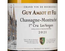 Вино Chassagne-Montrachet Premier Cru Les Vergers