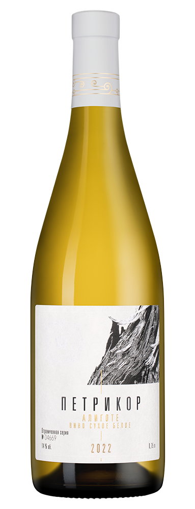 Вино Петрикор Алиготе, Шумринка, 2022, (149110), Россия, Кубань, белое, сухое, 0.75 л, Петрикор Алиготе, цена 1533 рублей