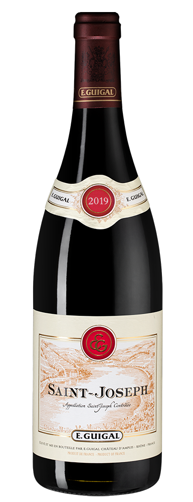 Вино Saint-Joseph Rouge, Guigal, 2019, (136185), Франция, Долина Роны, красное, сухое, 0.75 л, Сен-Жозеф Руж, цена 8990 рублей