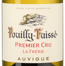 Вино Pouilly-Fuisse Premier Cru La Frerie, (146784), белое сухое, 2021 г., 0.75 л, Пуйи-Фюиссе Премье Крю Ля-Фрери цена 12490 рублей